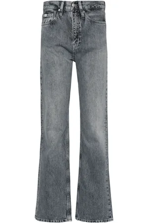 Calvin Klein High-rise straight jeans