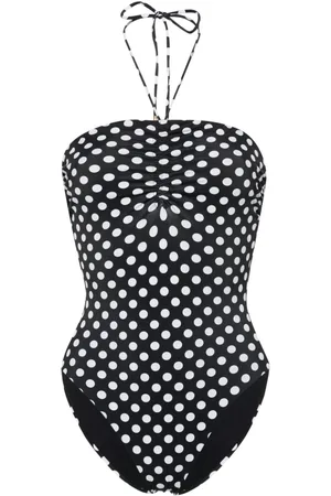 Saint Laurent Polka-dot swimsuit