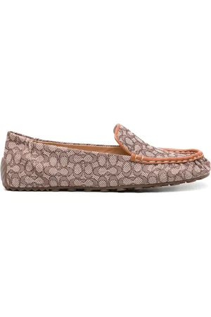 Coach Ronnie monogram-jacquard loafers