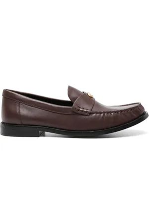 Coach Jolene leather loafers