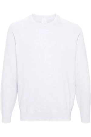 ELEVENTY Stripe-detail cotton jumper