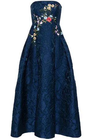 Sachin & Babi Belle floral-embroidered maxi dress