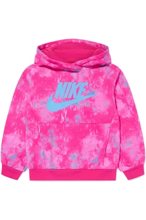 Nike Tie-dye print jersey hoodie