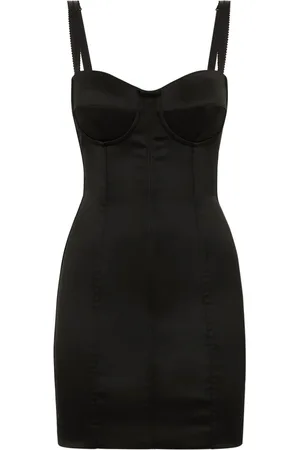 Dolce & Gabbana Satin bustier minidress