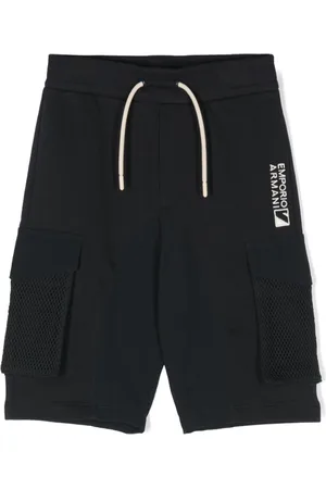 Emporio Armani Logo-embroidered shorts