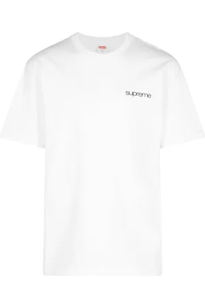 Supreme Logo-print cotton T-shirt