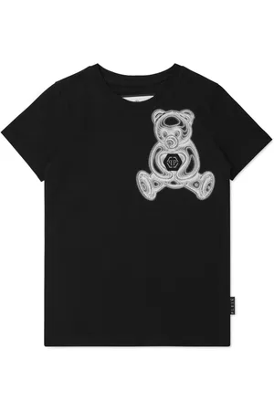 Philipp Plein Teddy bear-print cotton T-shirt