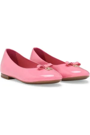 Dolce & Gabbana Patent-leather ballerina shoes