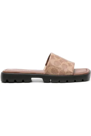 Coach Florence leather sandals