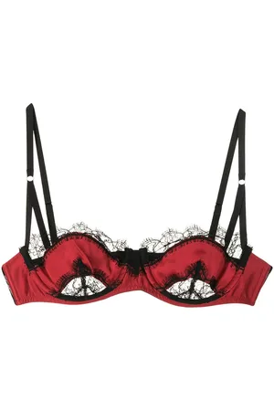 Kiki de Montparnasse Balconette lace silk bra