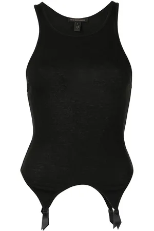 Kiki de Montparnasse Ribbed garter tank top