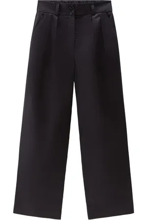 Woolrich Wide-leg cotton trousers