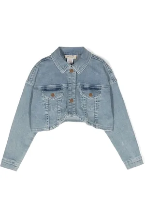 Twin-Set Cropped denim jacket