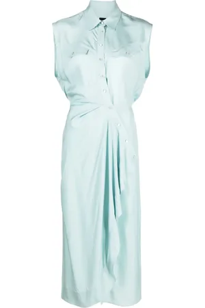 Pinko Amityville asymmetric shirt dress