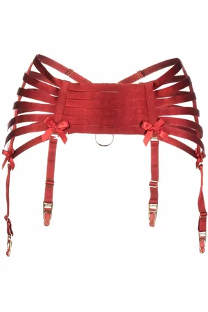 BORDELLE Webbed suspender belt