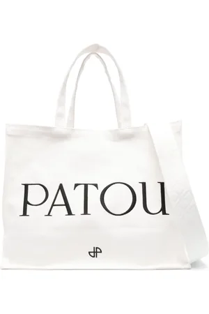 Patou Large canvas tote bag