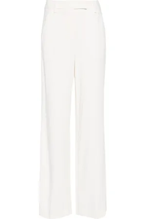 LORENA ANTONIAZZI Crepe straight trousers