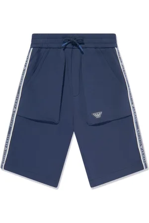 Emporio Armani Logo-tape shorts