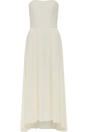 Azeeza Ezra silk midi dress
