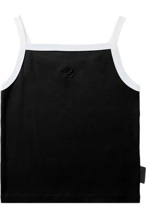 Izzue Logo-embroidered tank top