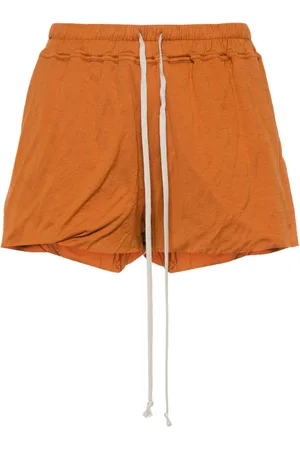 Rick Owens Side-slits jersey shorts