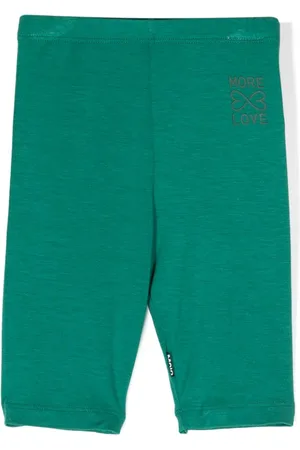 Molo Noa slogan-print leggings