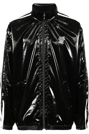 DOUBLET Patent-finish track jacket