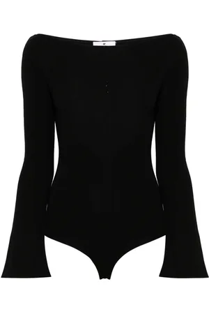 Courrèges Zip-detail jersey bodysuit