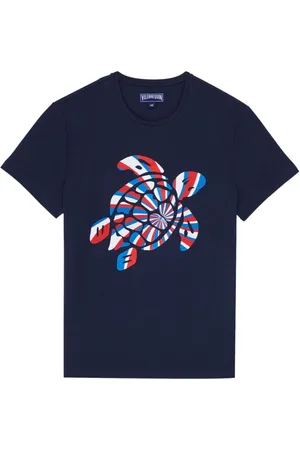 Vilebrequin Turtle-print organic cotton T-shirt