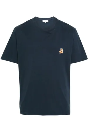 Maison Kitsuné Fox-motif cotton T-shirt