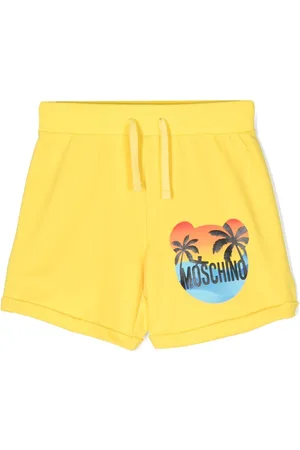 Moschino Beach-print track shorts