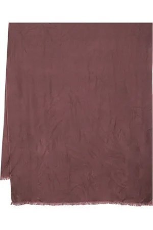 N.PEAL Frayed cashmere shawl