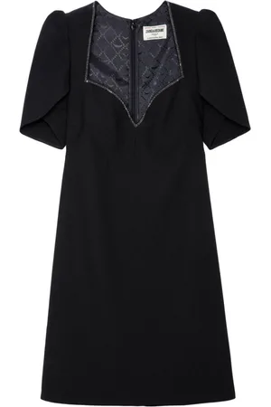 Zadig & Voltaire Roxelle crystal-embellished minidress