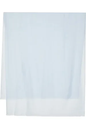 N.PEAL Frayed pashmina shawl
