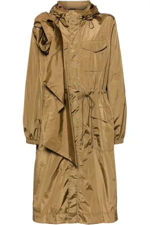 Simone Rocha Rose-appliqué utility tech parka