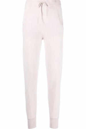 N.PEAL Drawstring slim-cut trousers