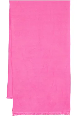 N.PEAL Frayed cashmere shawl