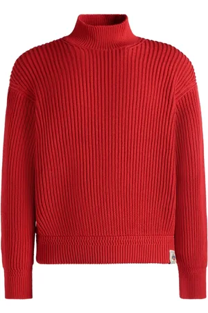 Bally High-neck ribbed-knit jumper