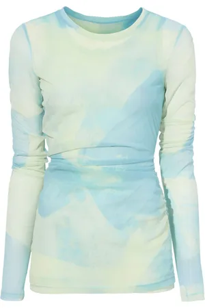 Proenza Schouler Amber abstract-print top