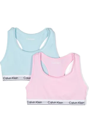 Calvin Klein Logo-jacquard sports bra (pack of two)