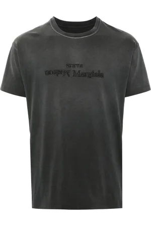 Maison Margiela Reverse logo-print cotton T-shirt