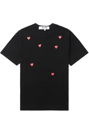 Comme des Garçons Scattered Hearts cotton T-shirt