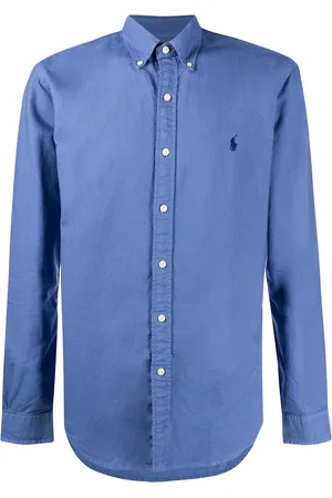 Ralph Lauren Logo-embroidered long sleeve shirt