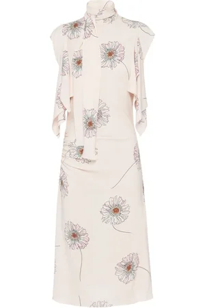 Prada Cameo printed midi dress