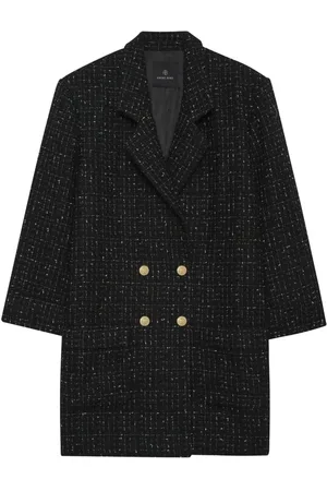 ANINE BING Katharine tweed minidress