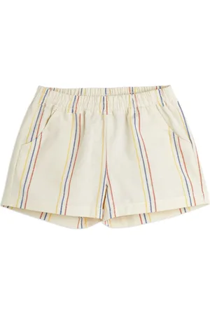 Mini Rodini Striped elasticated-waist shorts