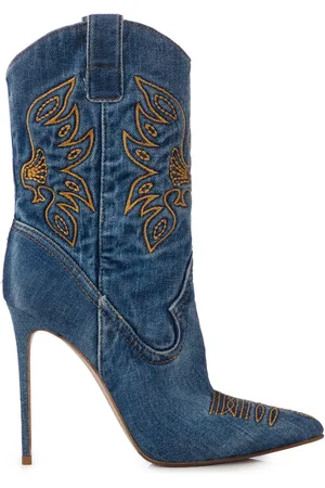 LE SILLA Eva 140mm embroidered boots