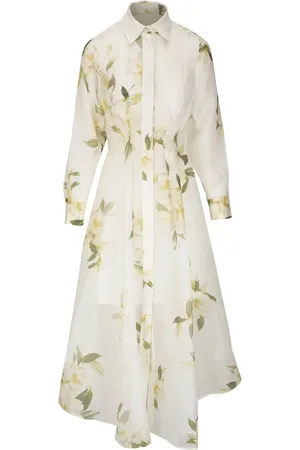 ZIMMERMANN Harmony floral-print midi dress