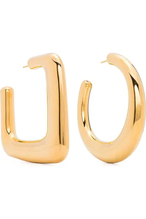 Jacquemus Les Grandes Créoles Ovalo hoop earrings