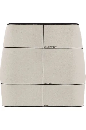 Vetements Motif-print mini skirt